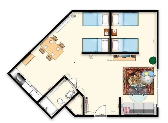 Apartment im 2 Stock